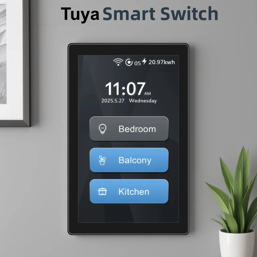 Home Automation Systems Diy - US Smart WLAN-Schalter Tuya EU 4x4