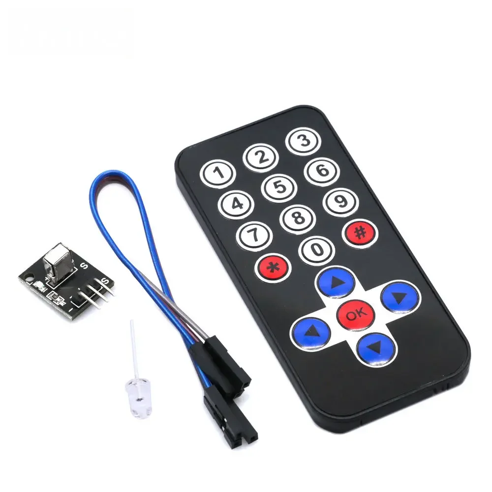 Home Automation Tutorial - Intelligentes IR-Fernbedienungssensormodul (HX1838) – kabelloses Infrarot-Empfänger-Kit