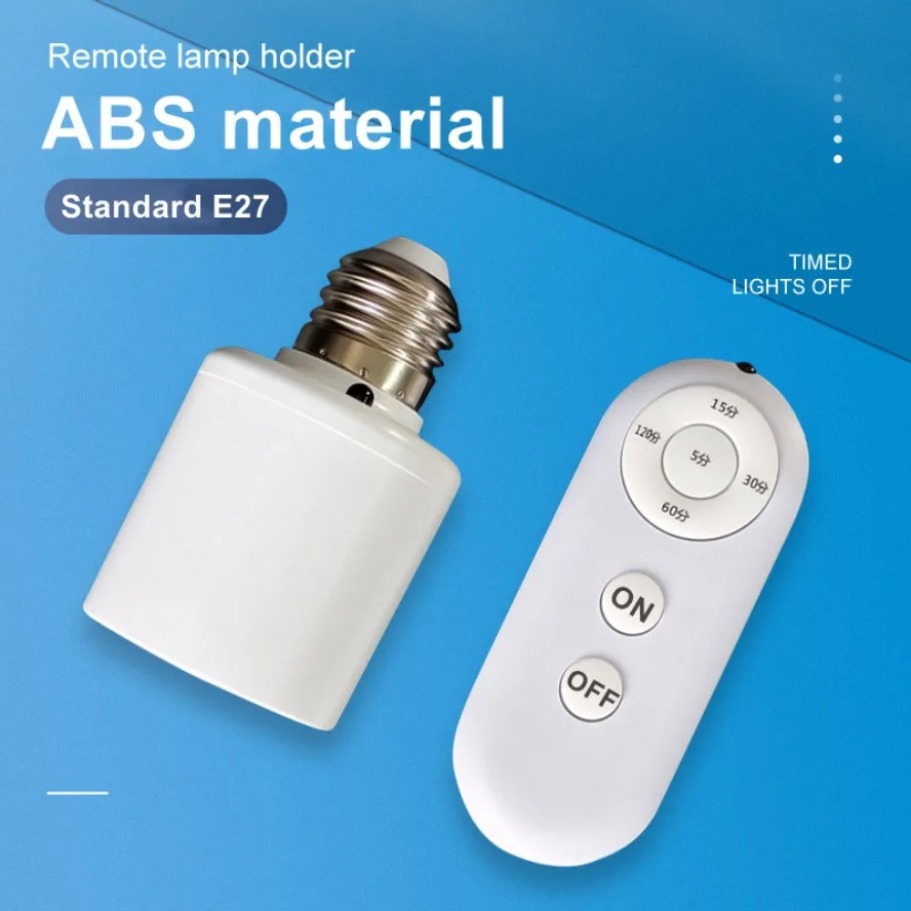 Home Automation Ideas - E27 Smarte Kabellose Fernbedienbare Glühbirnenfassung mit