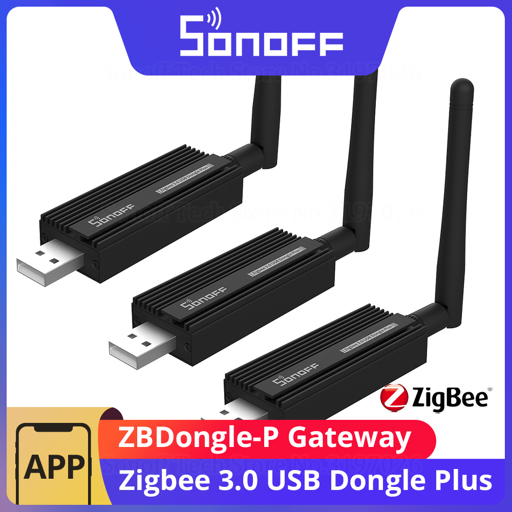 Zigbee Coordinator Stick - SONOFF Zigbee Gateway 3.0 ZBDongle-P USB-Dongle-Hub