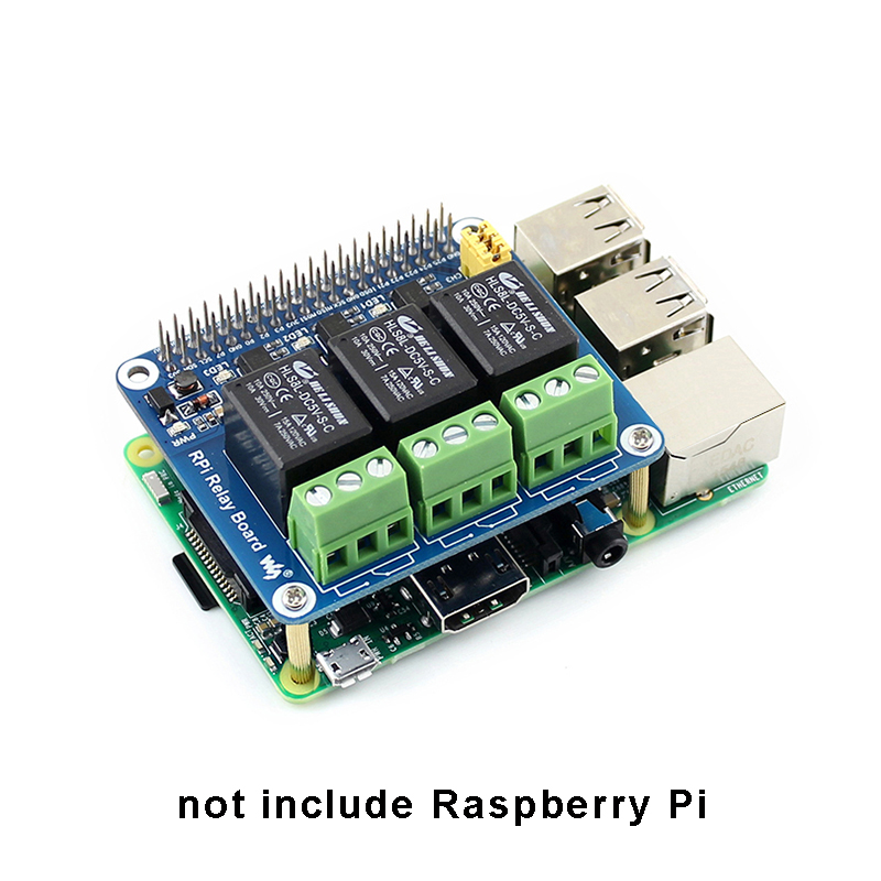 Home Automation Raspberry Pi - 3 kanal Relais Expansion Board für