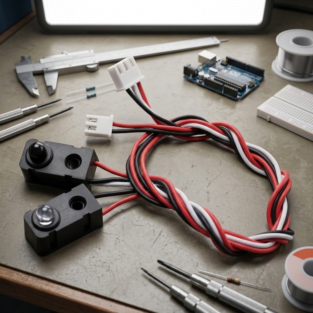 Home Automation Systems Diy - 4 Paar Infrarot-Strahlensensor-Kit, Durchstrahl-IR-Schalter 5V DC