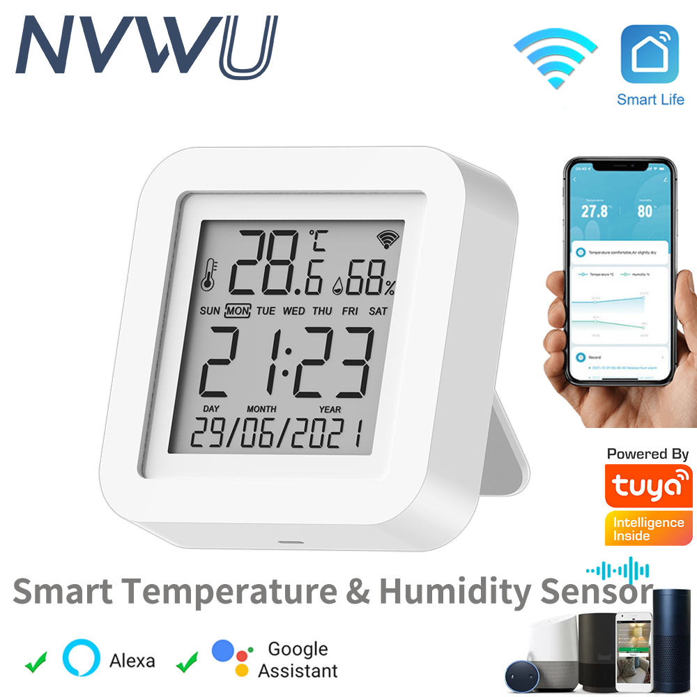 Home Automation Ideas - Tuya WIFI Temperatur- und Feuchtigkeitssensor für