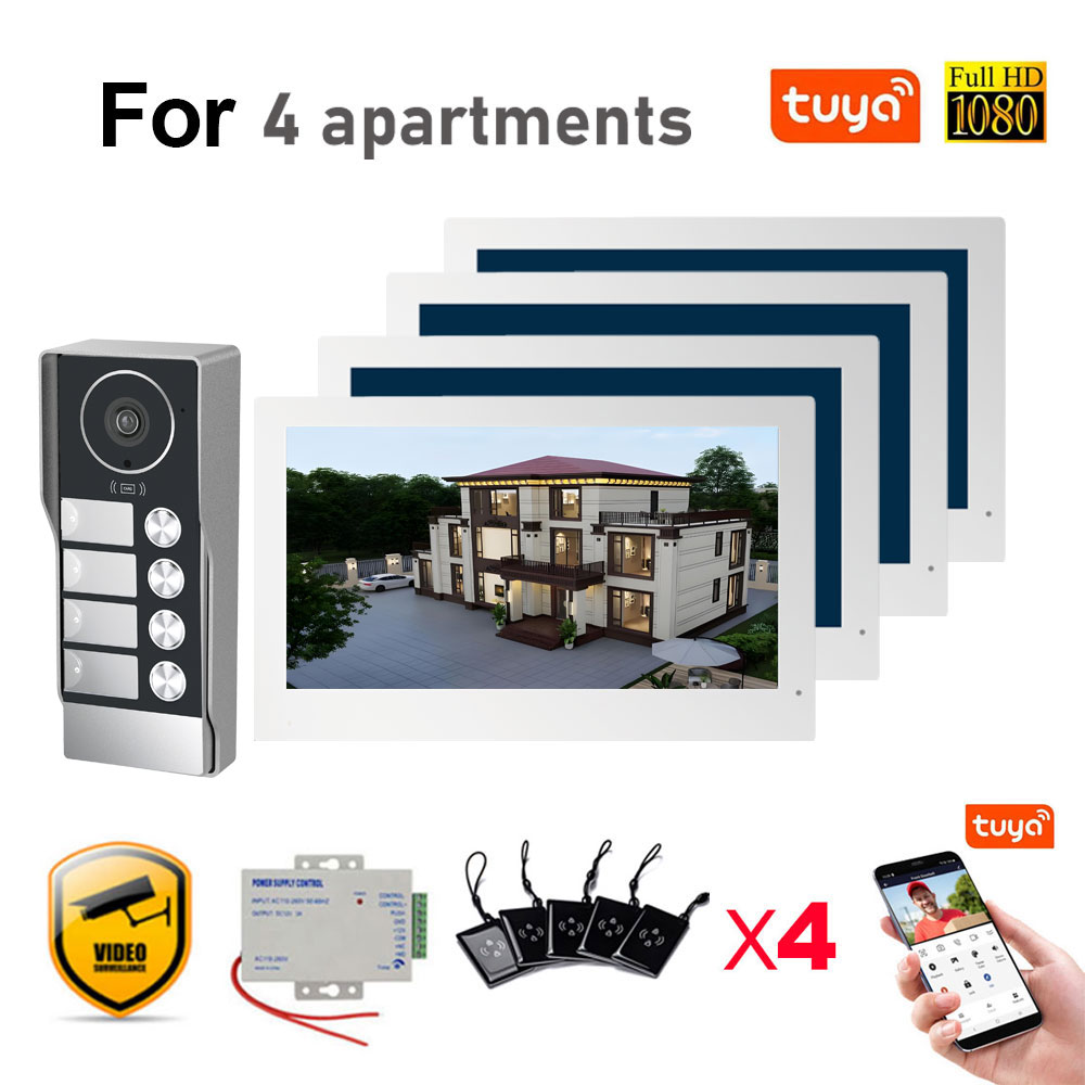 Smart Doorbell Wired - 7 zoll Touch Monitor Video Wifi