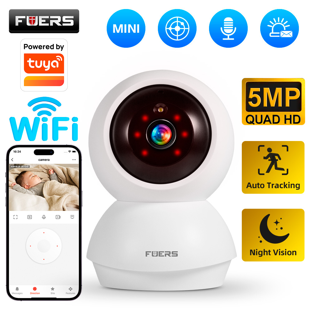 Eufy Camera E220 - Fuers 5MP WLAN-Kamera Kompatibel mit Tuya