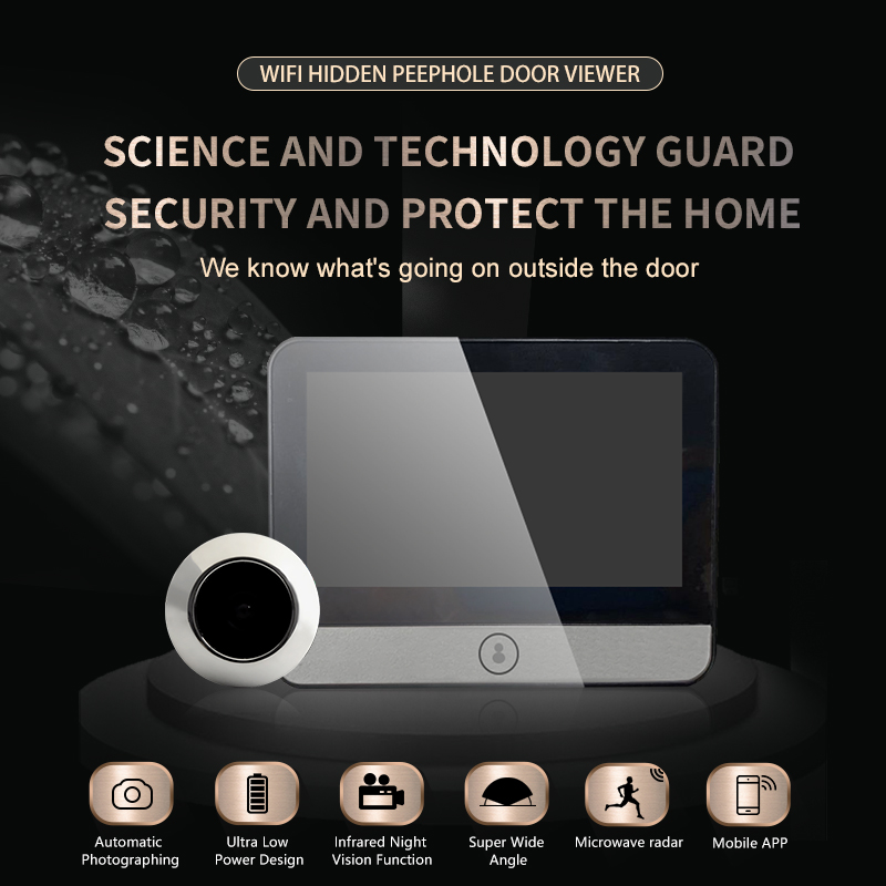 Smart Doorbell Wired - Smart Tuya App Sicherheits schutz optische