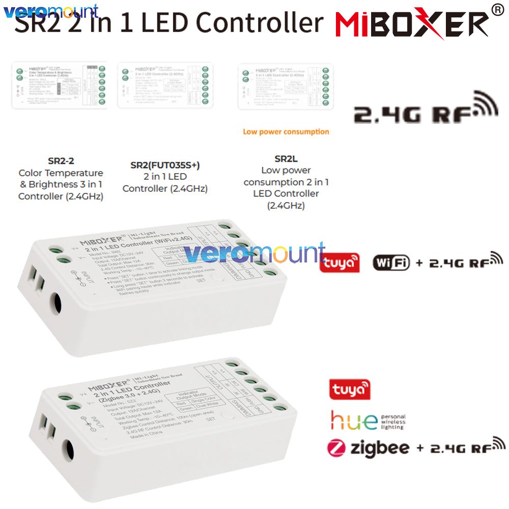 Zigbee Coordinator Stick - MiBoxer SR2 2.4G RF 2-in-1 SR2L