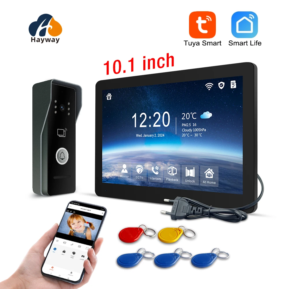 Smart Doorbell Wired - Hayway 10