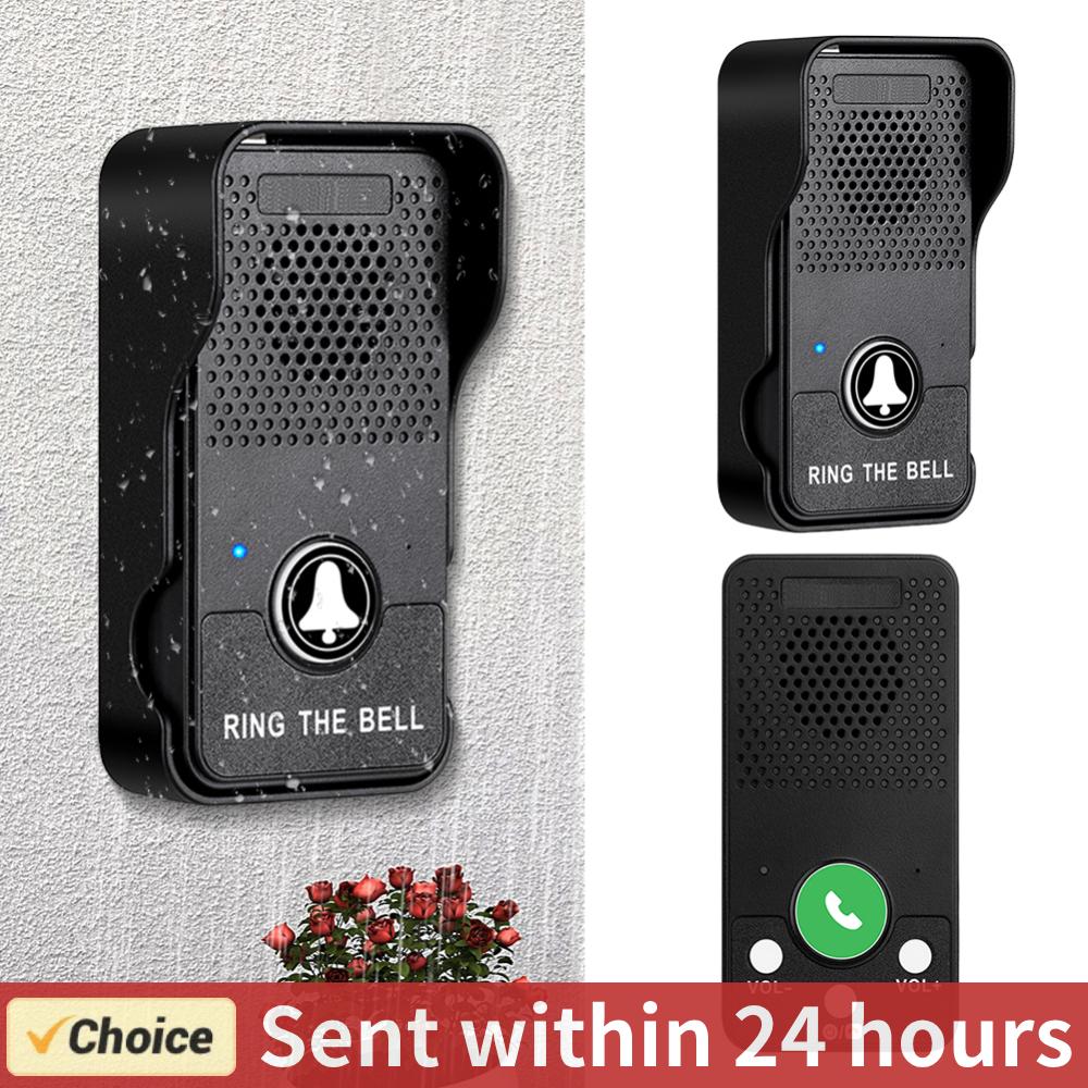 Smart Doorbell Wired - Drahtlose Türklingel, wiederaufladbarer Akku, freihändig, Vollduplex-Gegensprechanlage,