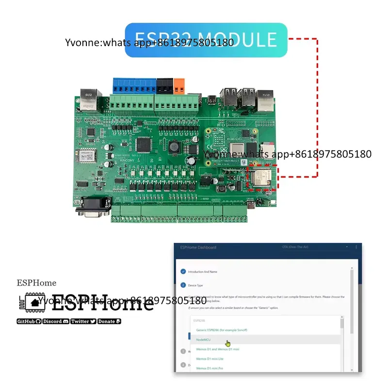 KC868-Server Ethernet WLAN RS2 – Diy Home Automation Server Bewertung und Preis
