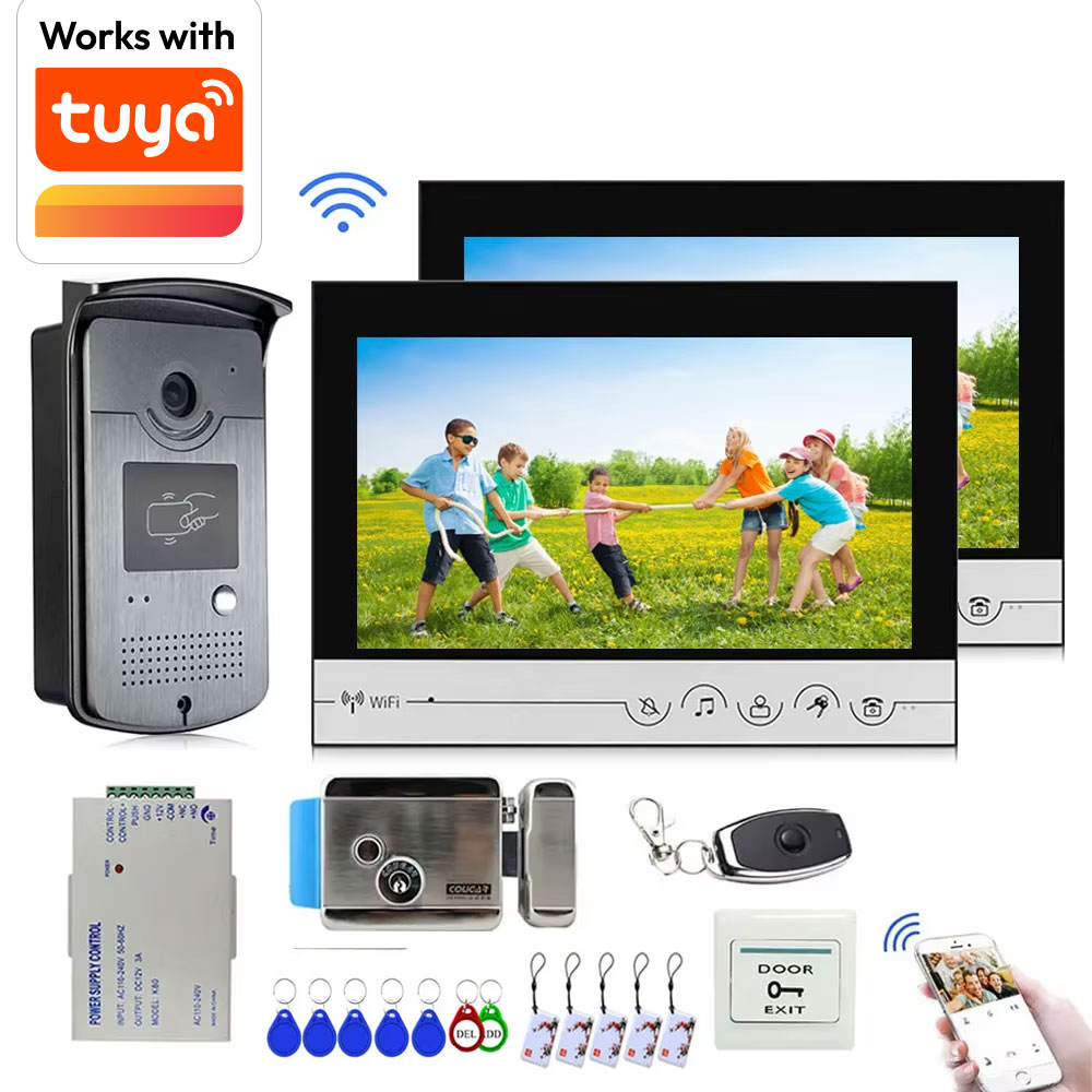 Tuya 9 Zoll Farbe drahtlosen W – Smart Doorbell Wired Bewertung und Preis