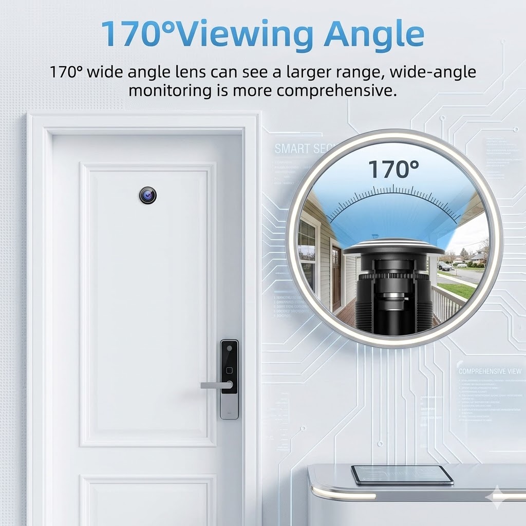 ZEMNIO 2K 3MP Smart Door Peeph – Smart Doorbell Wired Bewertung und Preis