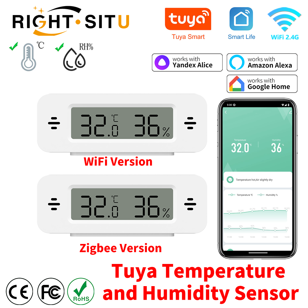 Tuya WiFi Zigbee Mini Temperat – Home Automation Ideas Bewertung und Preis