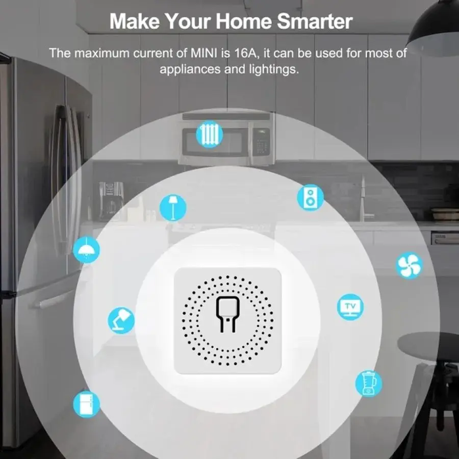 RF433MHz 16A Mini Smart Relais – Home Automation Systems Diy Bewertung und Preis