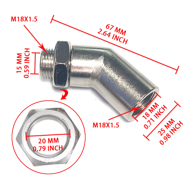 Universeller M18X1.5 O2-Sauers – Ir Blaster Universal Bewertung und Preis