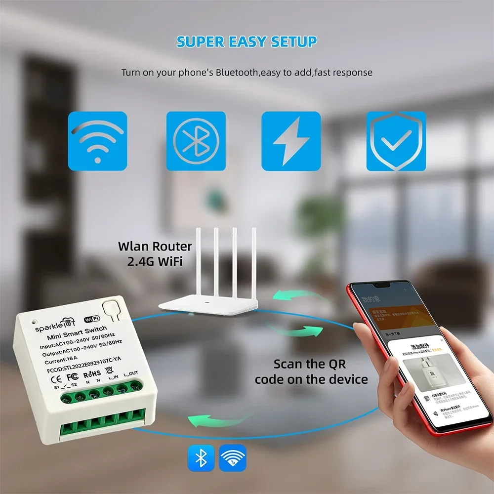 16A Matter WIFI Smart-Schalter – Home Automation Tutorial Bewertung und Preis