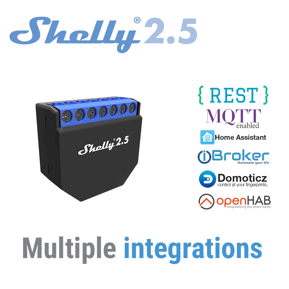 Shelly 2,5 Smart Home Doppel R – Shelly Relay Module Bewertung und Preis