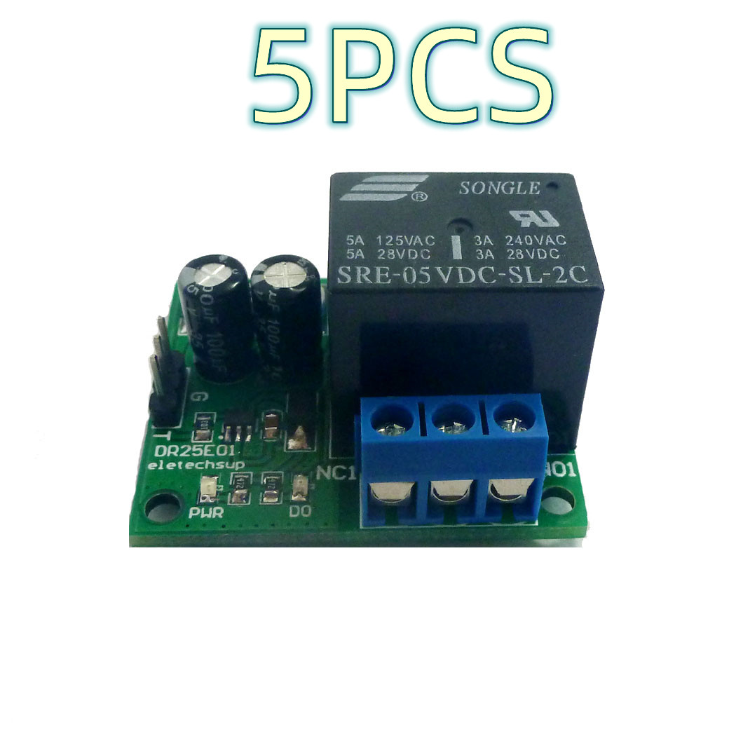 Dr25e01 dc 6v 9v 12v 24v 3-5a  – Shelly Relay Module Bewertung und Preis