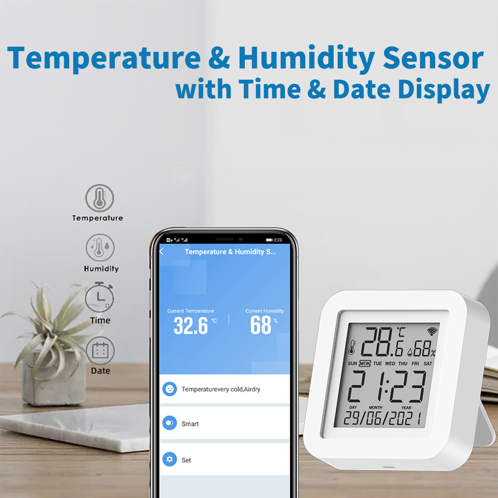 Tuya WIFI Temperatur- und Feuc – Home Automation Ideas Bewertung und Preis