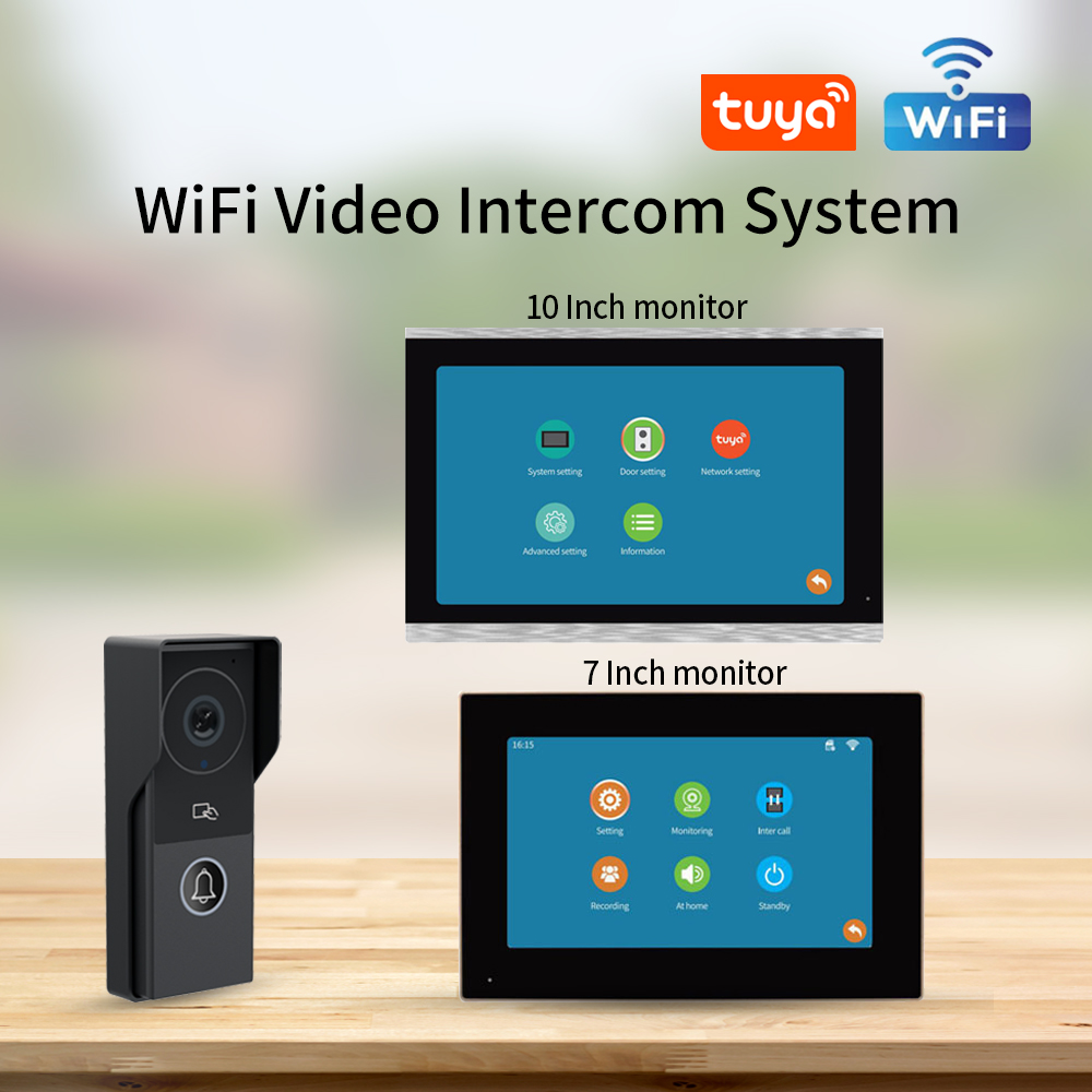 7/10 Zoll Video-Gegensprechanl – Smart Doorbell Wired Bewertung und Preis