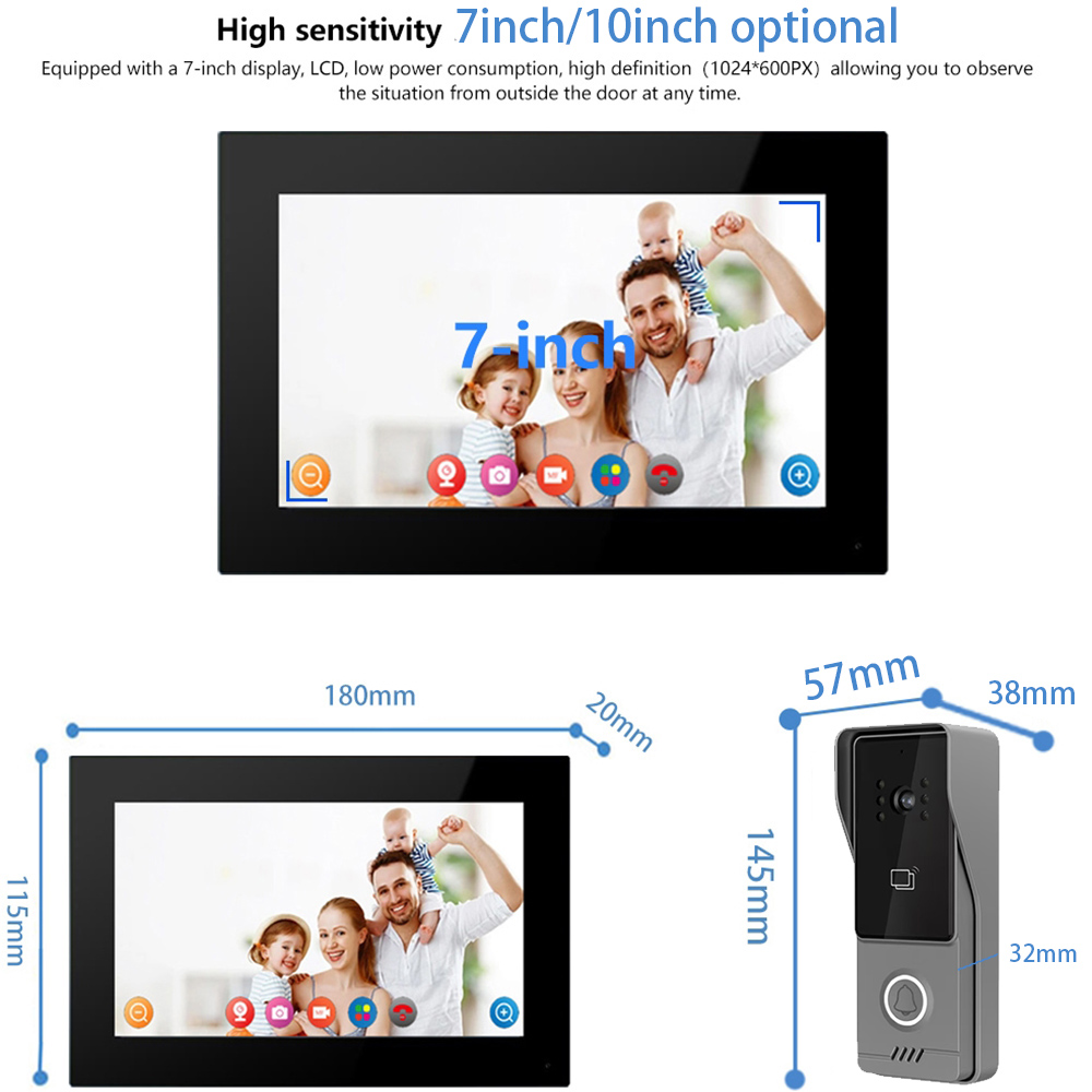 WLAN-Touchscreen Intelligentes – Smart Doorbell Wired Bewertung und Preis