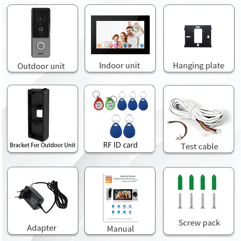 WLAN-Touchscreen Intelligentes – Smart Doorbell Wired Bewertung und Preis