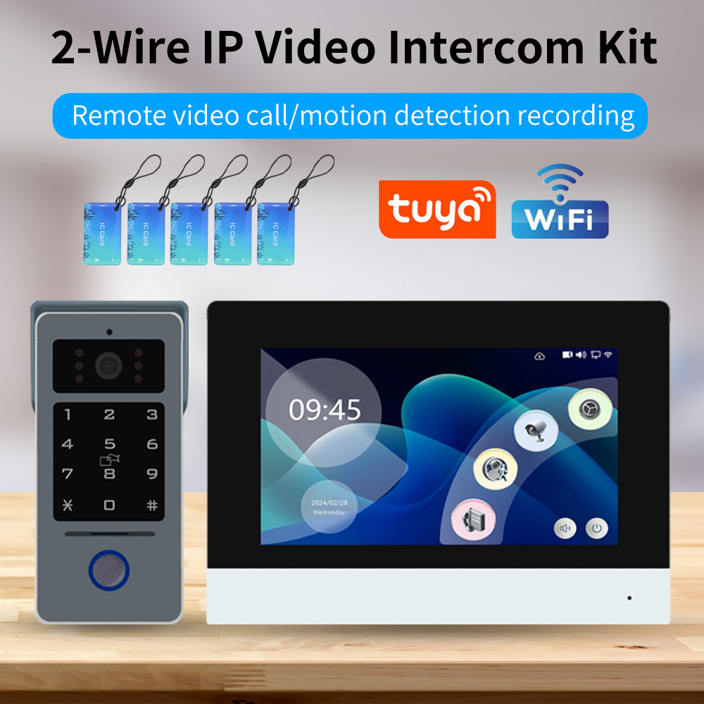 Tuya Wifi 7/10 Zoll Video Inte – Smart Doorbell Wired Bewertung und Preis