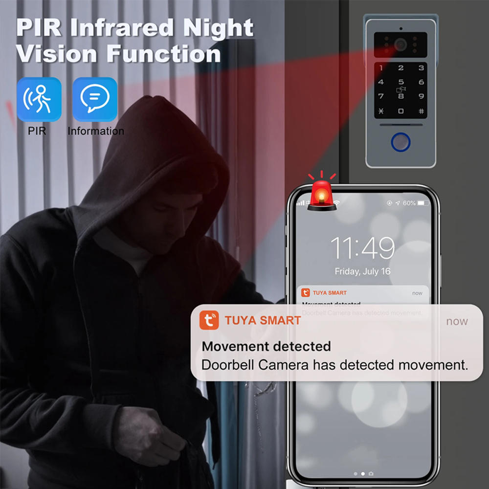 Tuya Wifi 7/10 Zoll Video Inte – Smart Doorbell Wired Bewertung und Preis