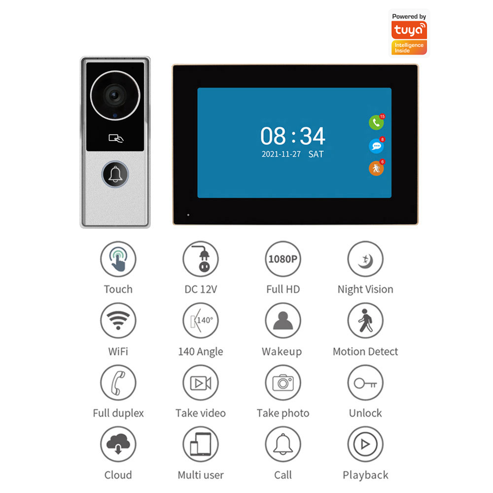 WLAN-Video-Türklingelsystem 10 – Smart Doorbell Wired Bewertung und Preis