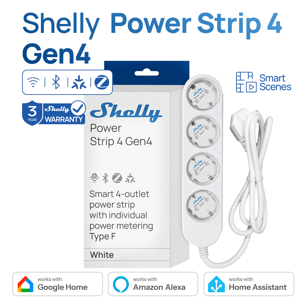 Shelly Power Strip 4 Gen 4 Sma – Shelly Relay Module Bewertung und Preis